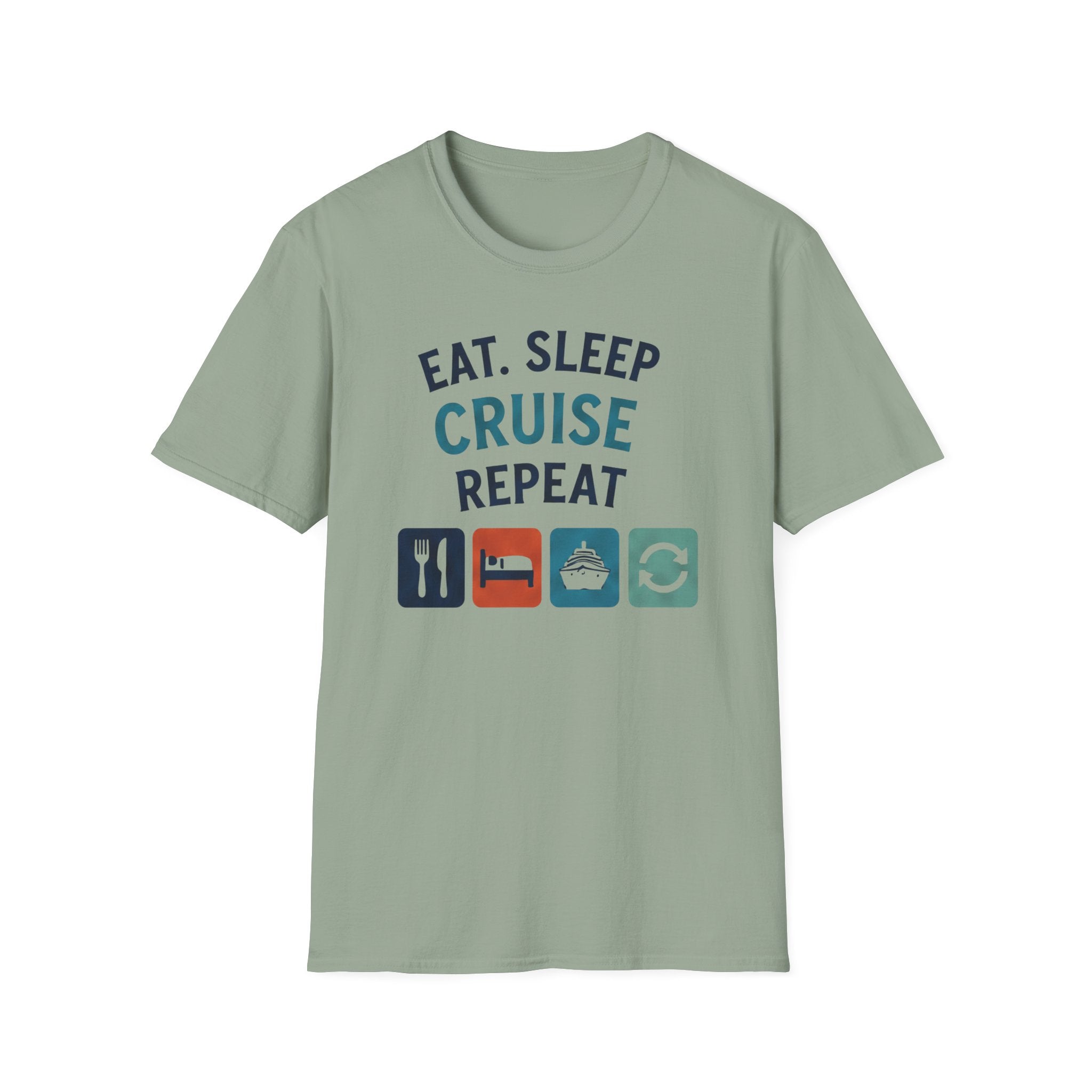 Eat Sleep Cruise Repeat T-shirt