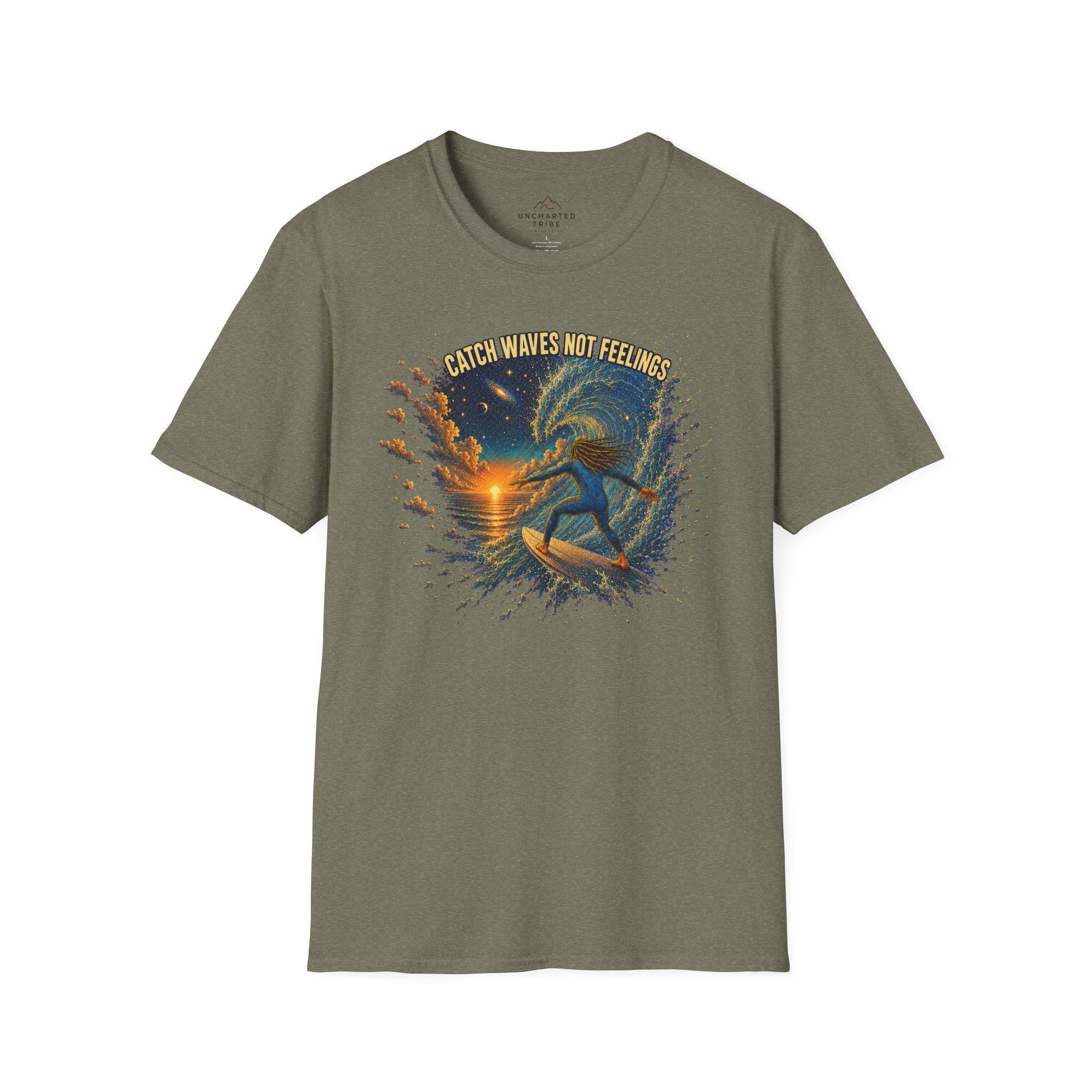Sunset Wave Rider T-Shirt