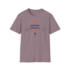 Passport Stamps and Kisses T-shirt