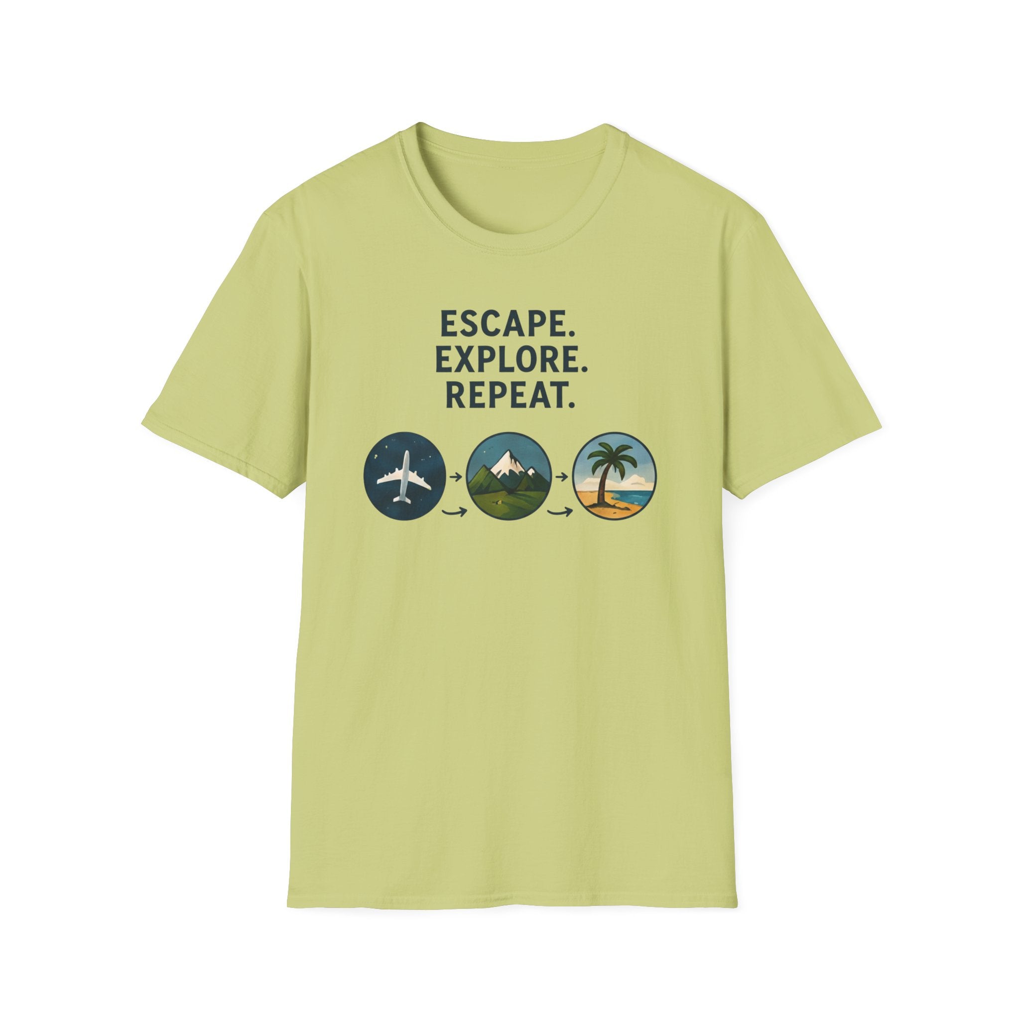 Escape Explore Repeat T-shirt