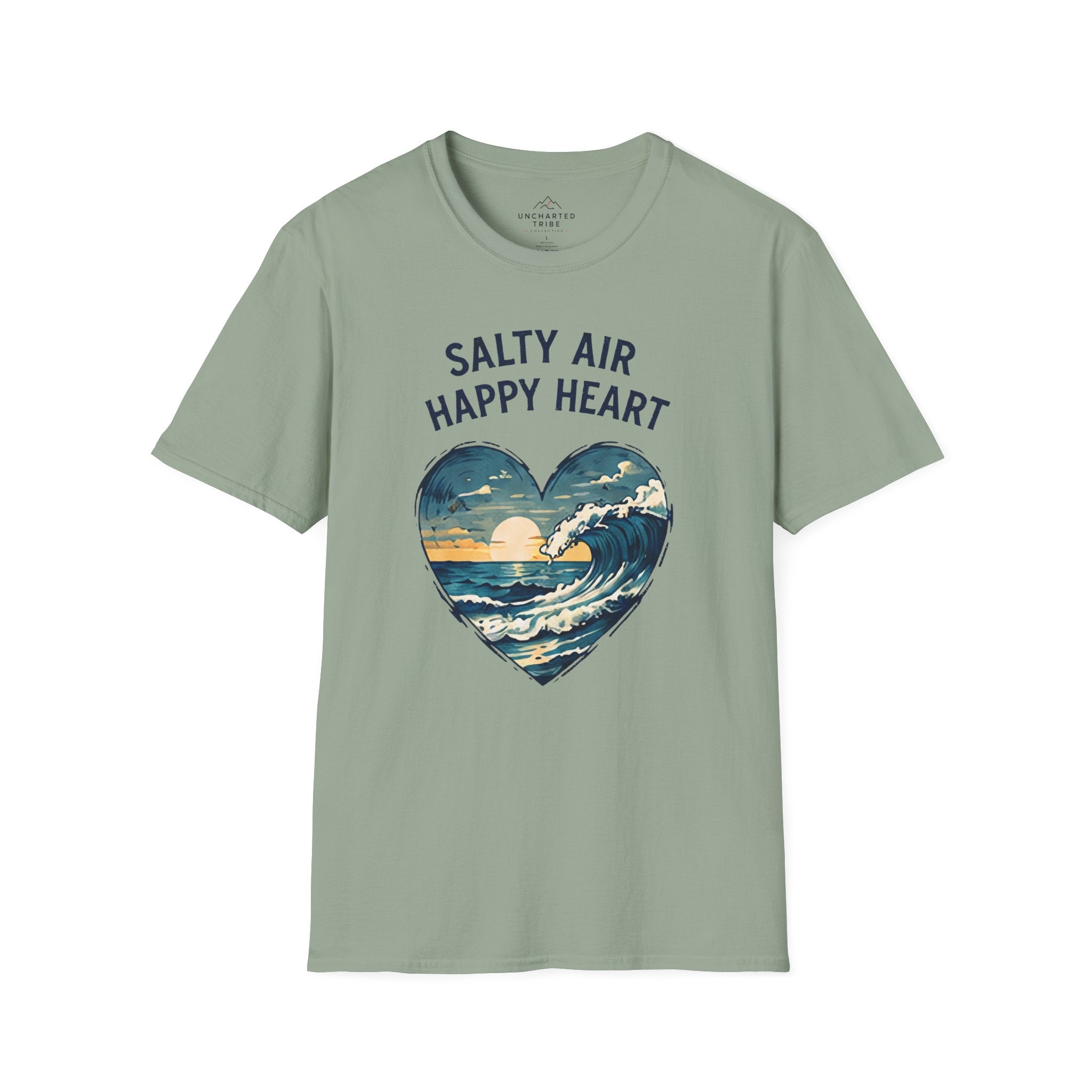 Salty Air Happy Heart T-Shirt