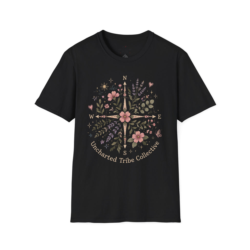 Uncharted Floral Compass T-Shirt