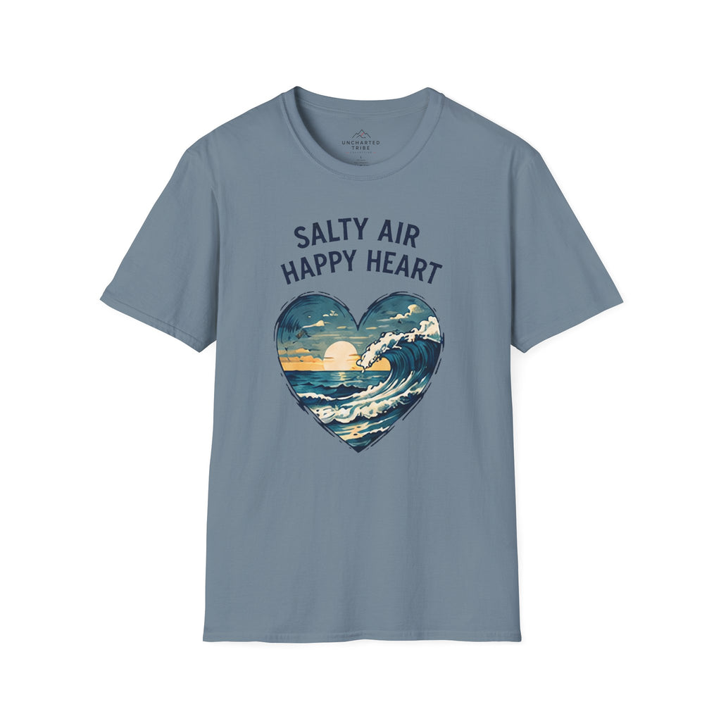 Salty Air Happy Heart T-Shirt
