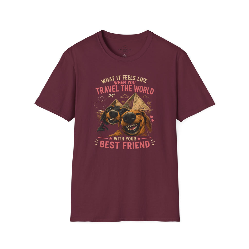 Traveling dogs Best Friends T-Shirt