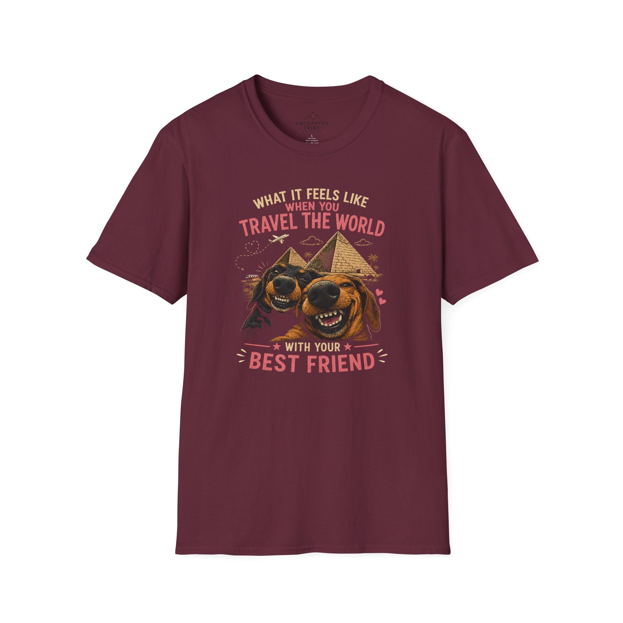 Traveling dogs Best Friends T-Shirt