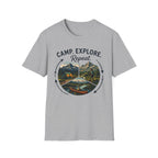 Camp. Explore. Repeat. T-shirt