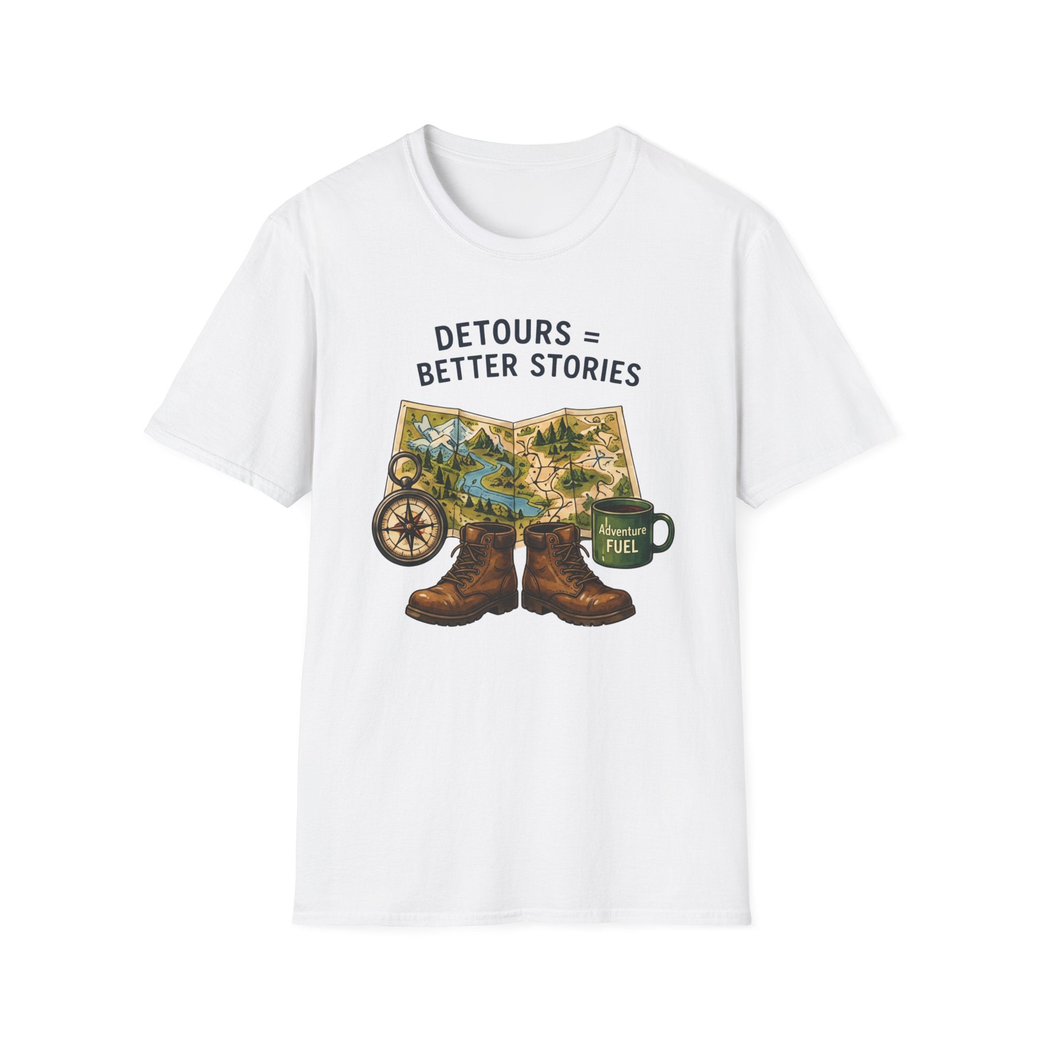 Detours = Better Stories T-shirt