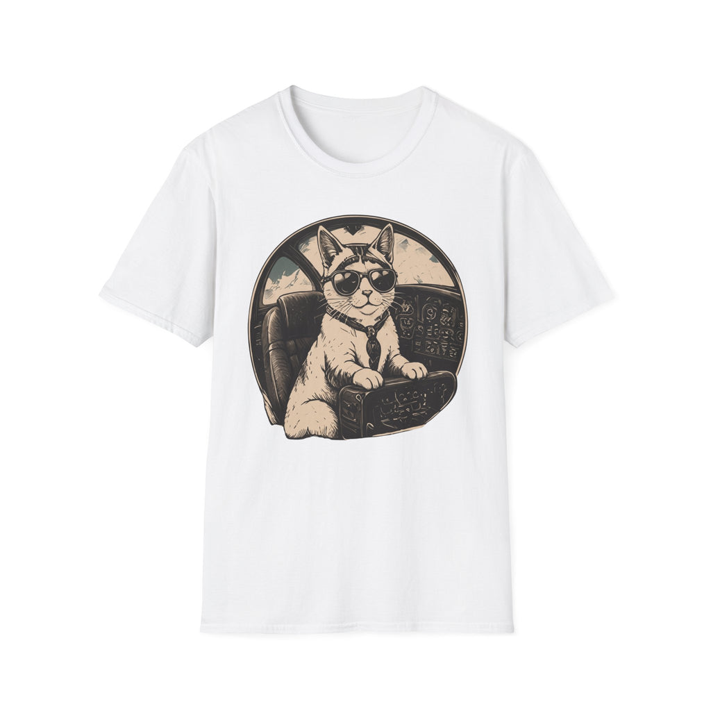 Cat Pilot T-shirt