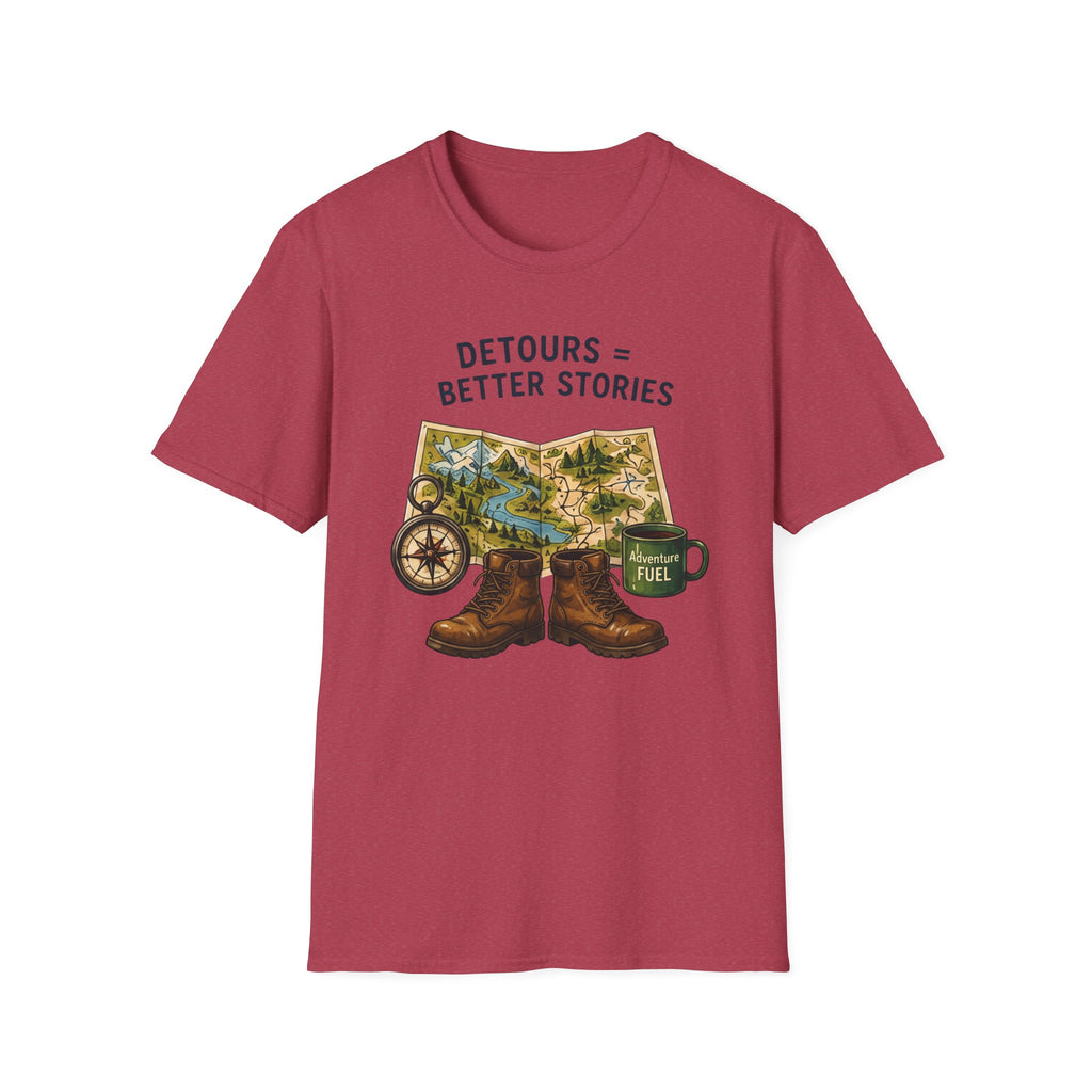 Detours = Better Stories T-shirt
