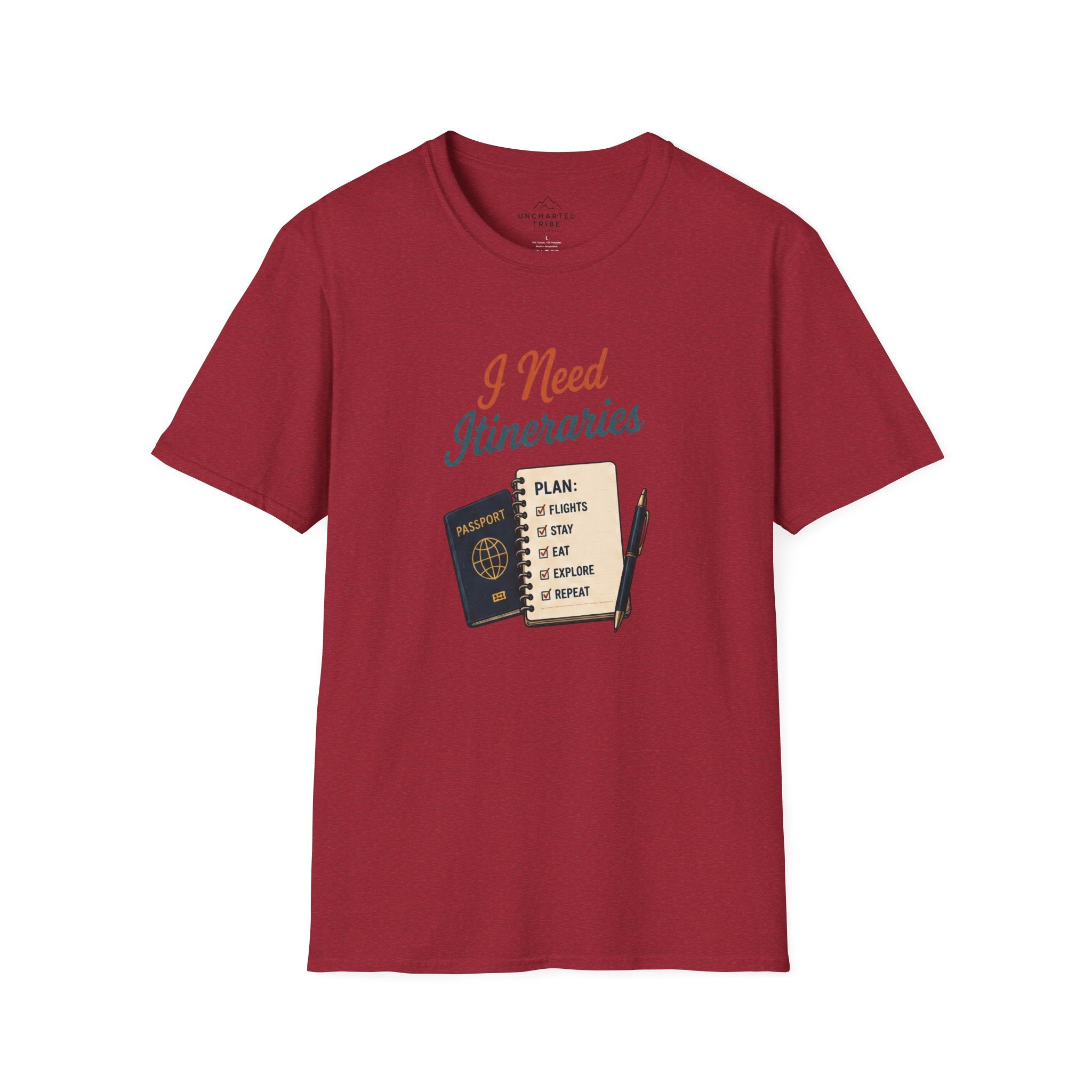 I Need Itineraries T-Shirt