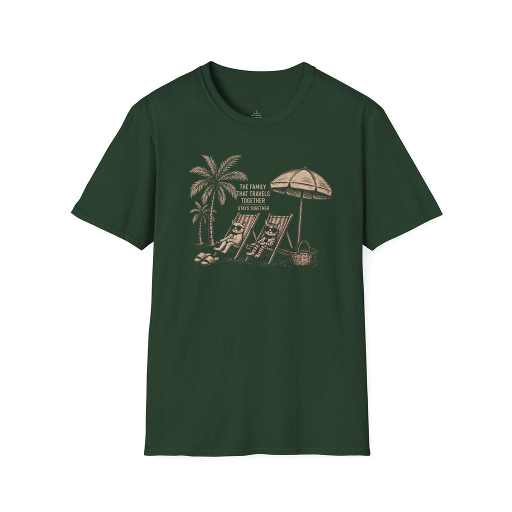 Cat Family that Travels TogetherT-Shirt