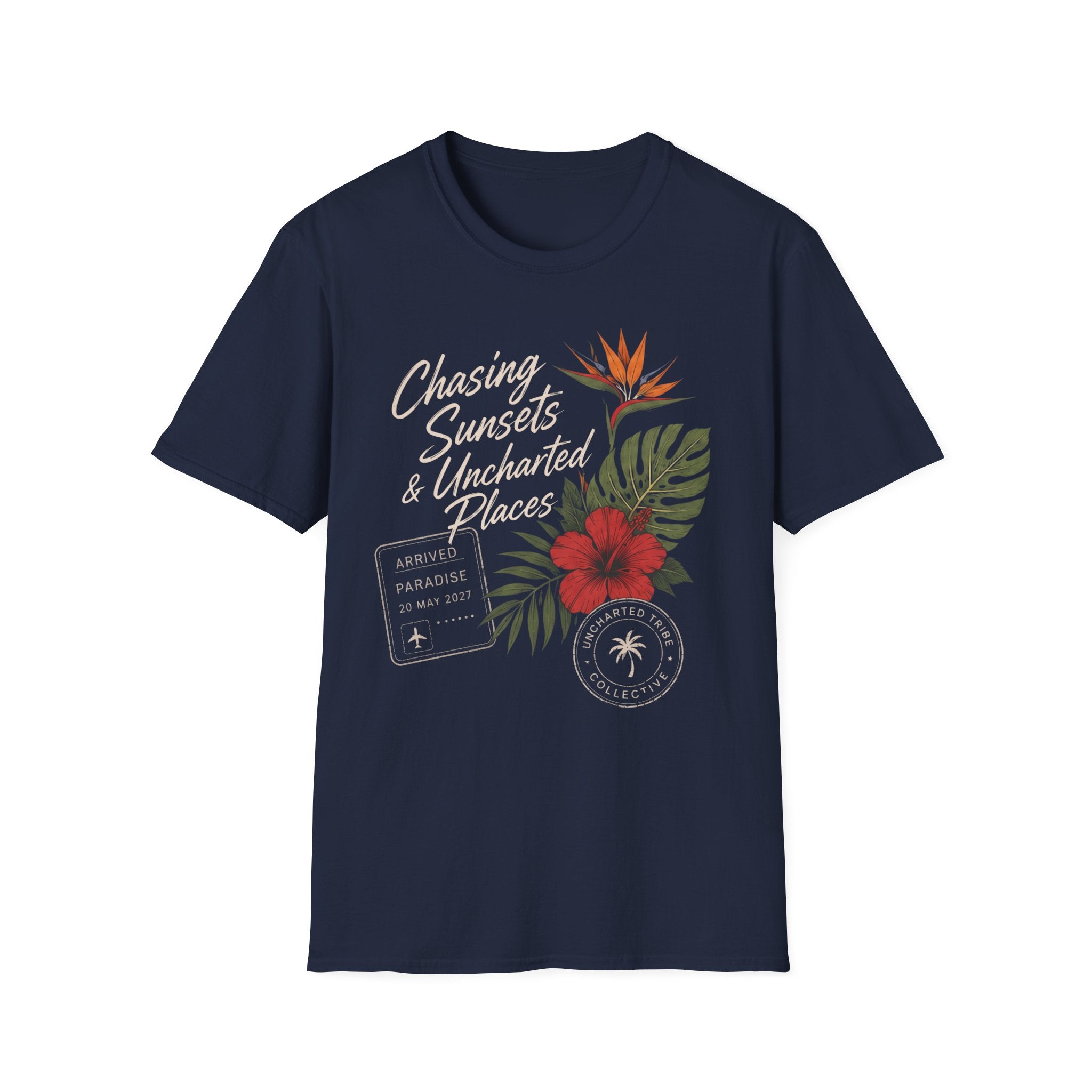 Chasing Uncharted Sunsets T-shirt