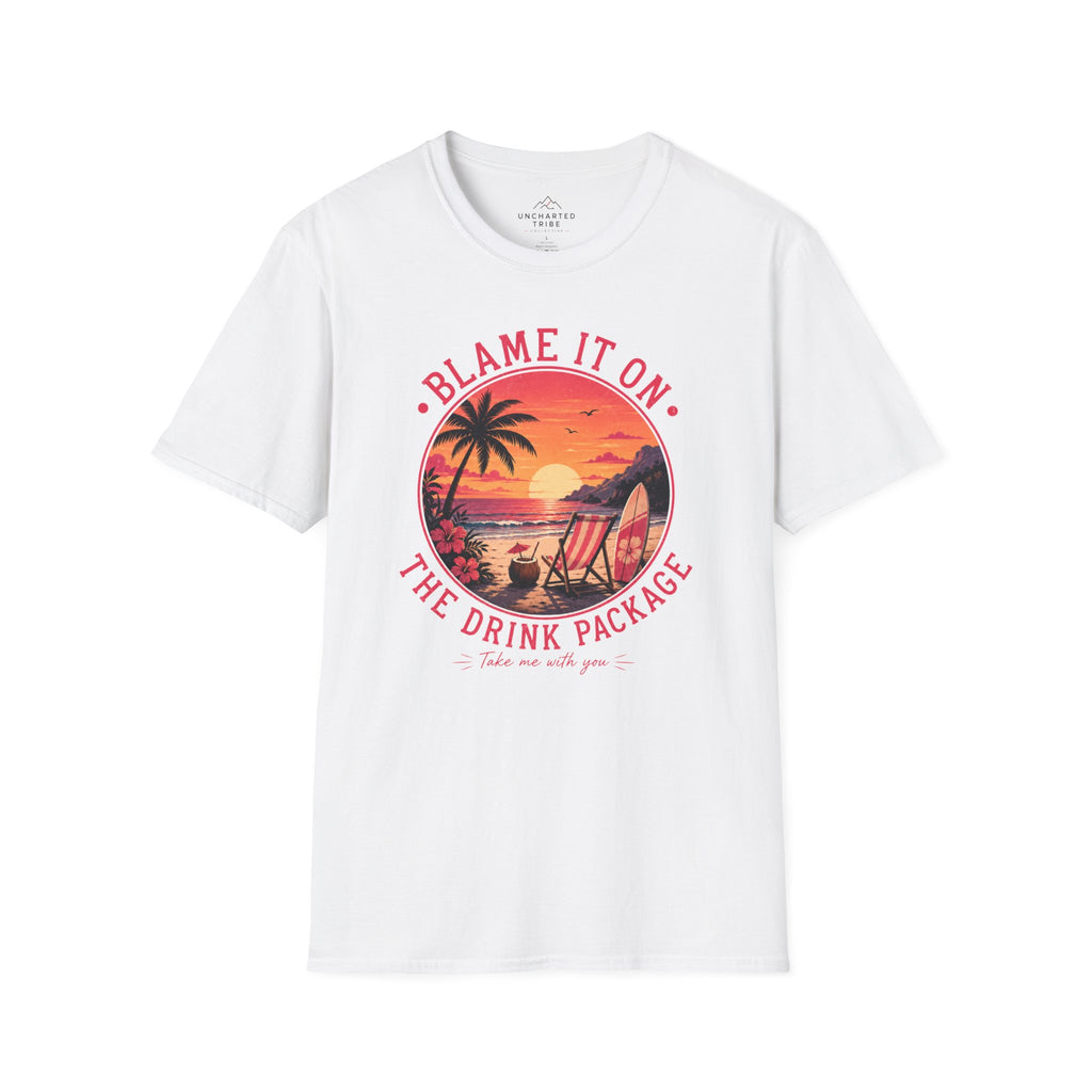 Blame It On The Drink Package — Sunset Beach T-Shirt